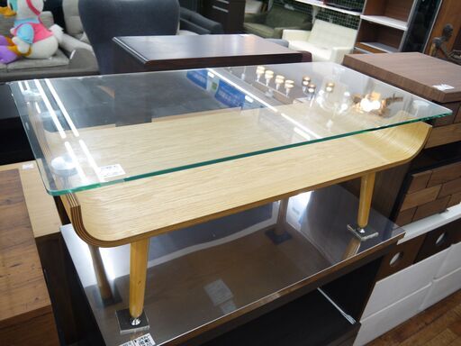 ニトリのガラステーブルのご紹介！有料配送あり【トレファク入間店家具紹介209】