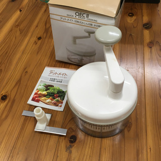 貝印　アットメイト　回転みじん切り　水切り器の画像