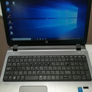 HP製ノートパソコンProBook 450 G2（Core i3-4030U 1.9GHz、メモリー