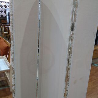 【愛品館市原店】Jennifer taylor ジェニファーテイラー 3連パーテーション 【管理IIF040533-104】の画像