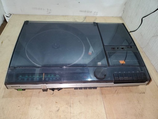 SONY EX-2K ターンテーブル ラジカセ レコードプレーヤー