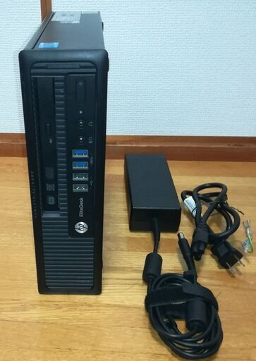 再値下げ致しました！！小型コンパクトHP製EliteDesk 800 G1USDT（i5-4590S  3.0GHz、メモリー8GB、HDD 320GB、書込み型DVDドライブ）