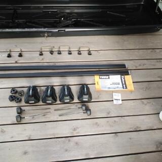 THULE POLAR 500 スーリールーフボックスとルーフ キャリアの画像