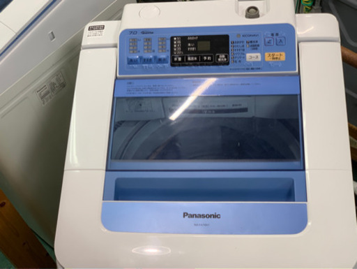 Panasonic インバーター　洗濯機　7kg 2015年　NA-FA70HJ 中古