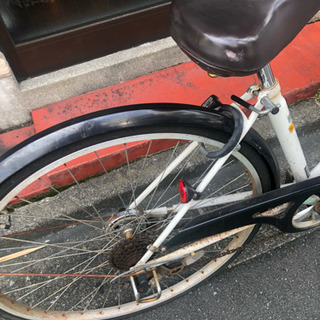 ギア付きの大人用自転車売ります！！4000円です！