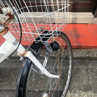 ギア付きの大人用自転車売ります！！4000円です！の画像