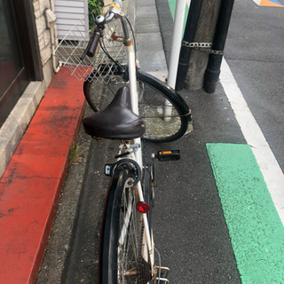 ギア付きの大人用自転車売ります！！4000円です！の画像