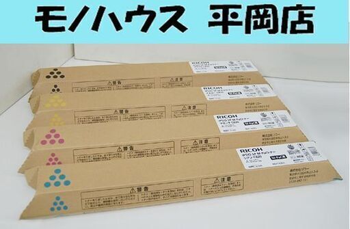 未使用 RICOH/リコー M-PaCトナー C820 IPSiO SP シアン マゼンタ イエロー ブラック 4本セット  ☆ PayPay(ペイペイ)決済可能 ☆ 札幌市 清田区 平岡