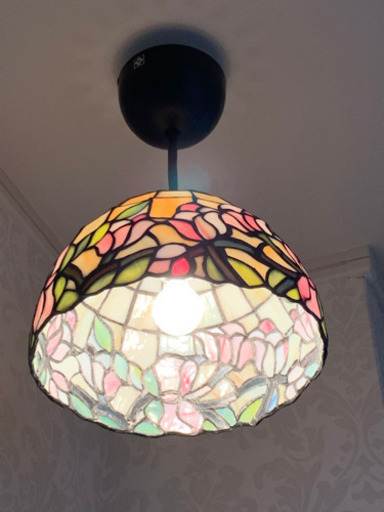 ステンドグラス　照明