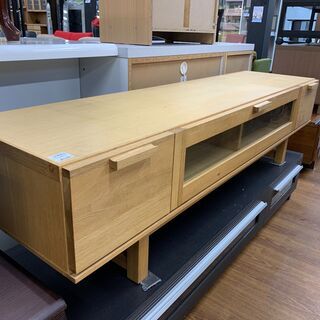 テレビボード　ナチュラル　無垢材　売場展開中！！！
