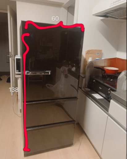 3層冷蔵庫