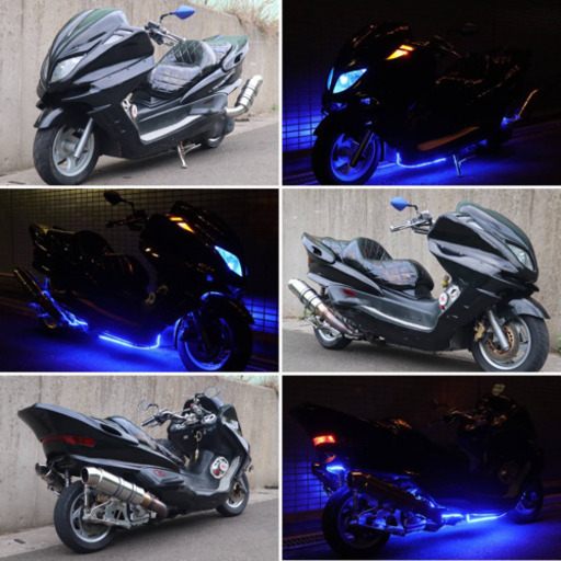 【YAMAHA マジェスティ】破格！！★フルカスタム仕様★スピーカー４発爆音！