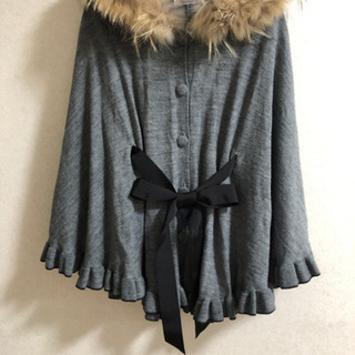 ●お取引完了●Feroux フェルウ ニット ポンチョ カーディ...