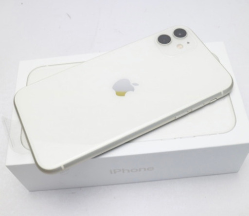 新品　iphone 11 64GB  ホワイト　ソフトバンク