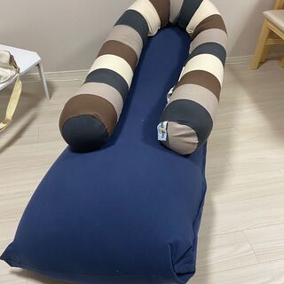 Yogibo Max + Yogibo Caterpillar Roll Long（ヨギボー マックス＋