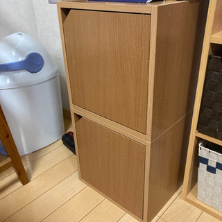 扉付きボックス　A4書類入りますの画像