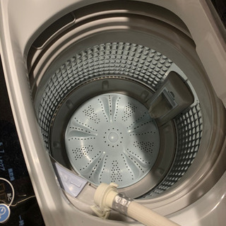 【値下げ！四連休限定】ハイアール　5.5kg 黒　JW-C55FK 美品の画像