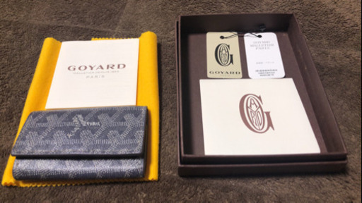 ゴヤール GOYARD PTE CLES SAINT MICHEL GRIS 6連キーケース グレー