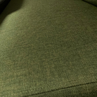 ニトリ　ソファベッド　モスグリーンの画像