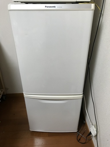 2ドア冷蔵庫 6000円　一人暮らし向け 138L Panasonic NR-B145W