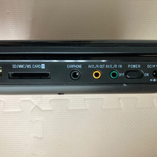 ポータブルDVDプレーヤー① の画像