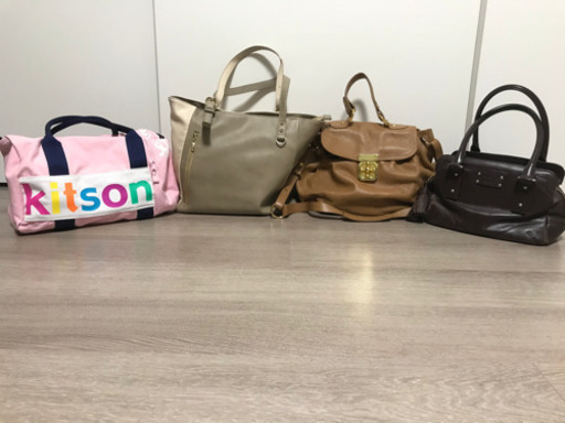 値下げ　バッグ　4点セット　ケイトスペード   キットソン  牛革