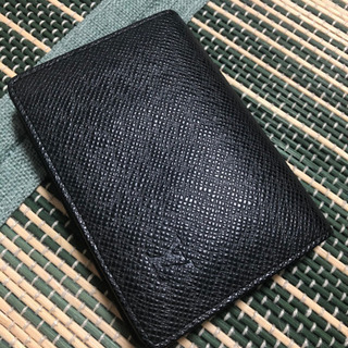 Louis Vuitton 名刺入れ タイガ すぐ届く Louis Vuitton タイガ 名刺入れ カードケース ブラック