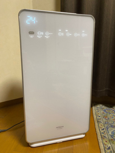 日立 HITACHI 加湿空気清浄機（EP-KVG900）ホワイト