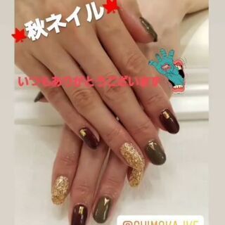 🍁秋ネイル🍁