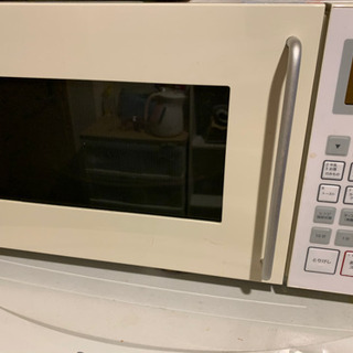 【引越処分】電子レンジ 無印良品