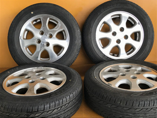DUNLOＰ185/65ホイールセット１４インチトヨタ車用
