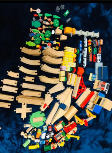 木の電車　レール　イマジナリウム　セット　トータル5万円程