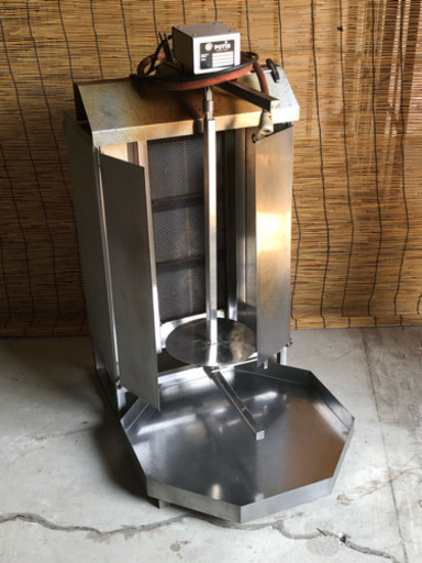 POTIS ドイツ製 ドルネケバブマシン 3段タイプ LPガス用