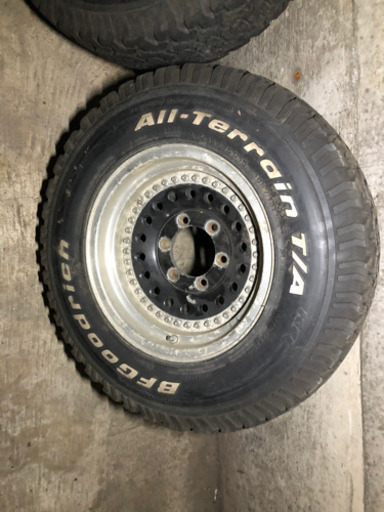 BFグットリッチ235/75/15 6穴