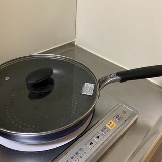 [お譲り] 26cm IH対応フライパン、コップ＆プレート
