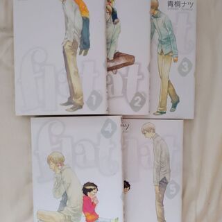 【9月末で削除予定】flat①〜⑤5冊セット　/　青桐ナツ