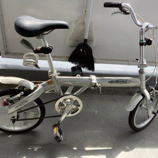 軽量折りたたみ自転車ジャンク