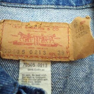 ★古着★　Levi's　Gジャン　　size　38の画像