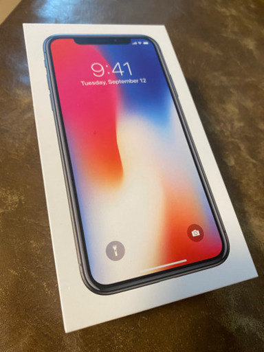 au　iPhone X 64G スペースグレイ
