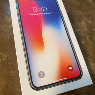 au　iPhone X 64G スペースグレイ