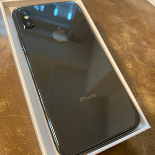 au iPhone X 64G スペースグレイ