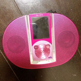 ソニー＜WALKMAN＞本体＋スピーカー＋ケース
