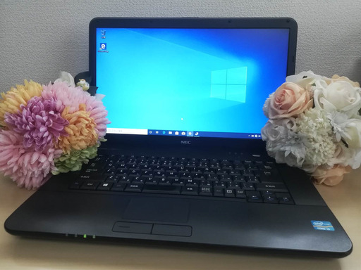 ノートパソコンB NEC VersaPro VK24LA-F CPU:core i3 メモリ:4GB HDD:320GB OS:Windows10Pro(64bit) 15.6型 無線LAN有(Wi-Fi対応) 光学ドライブ内蔵 ②
