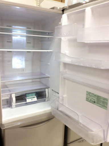 【トレファク】3ドア冷蔵庫 HITACHI R-K370FV【南柏】