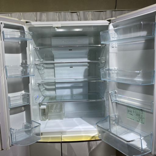 旭川 Panasonic 冷蔵庫 5ドア NR-F507T-W形 2012年製 501L 清掃済み 返品保証付き