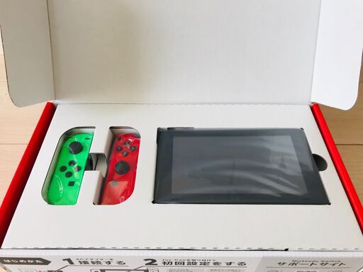 Nintendo Switch 限定カラー 新品未開封 ニンテンドースイッチ ネオングリーン／レッド
