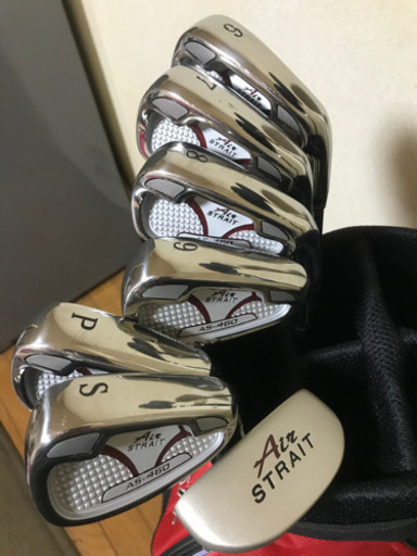 交渉成立しました【引取り限定】【美品】ゴルフ9本セット