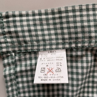 〚値下〛サロンエプロン(中古)２枚セット⑯の画像