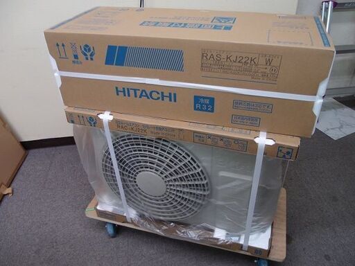 【標準設置費用込み】未使用品　日立　ルームエアコン　■RAS-KJ22K■6畳程度