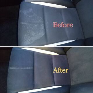 車内シートクリーニング（大分県内）